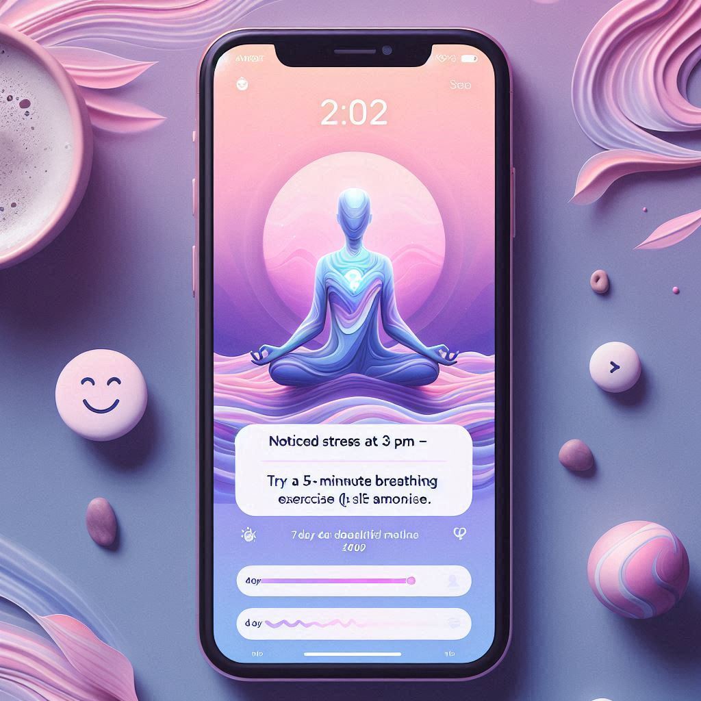 "Break stress-eating cycles with AI that understands your mind."